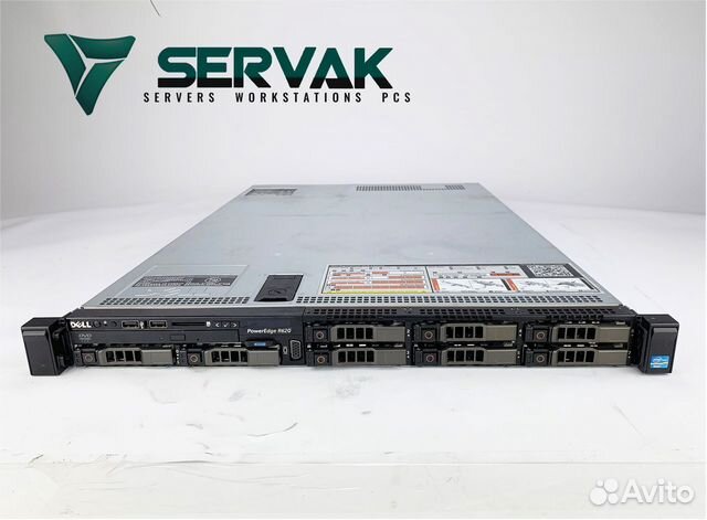 Сервер dell R620 8SFF 2x E5-2695v2 32GB