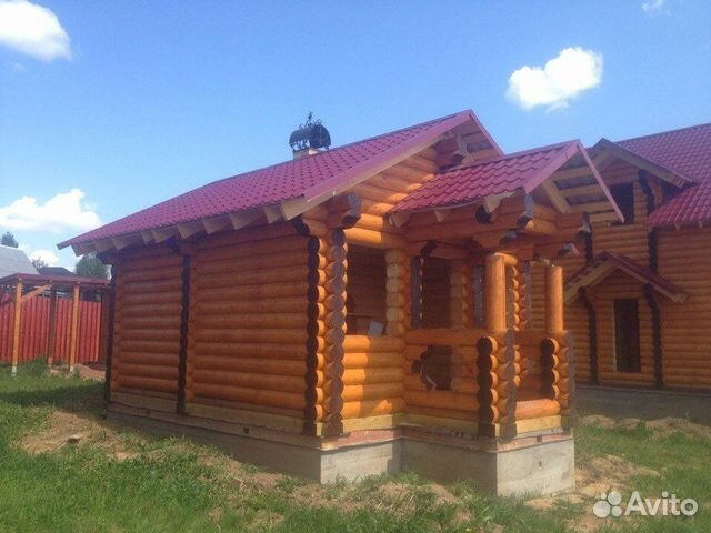 Сруб бани 5,1 х 6м, из оцб. Зимний лес.По договору Сруб бани 5,1 х 6м, из оцб. Зимний лес.По договору