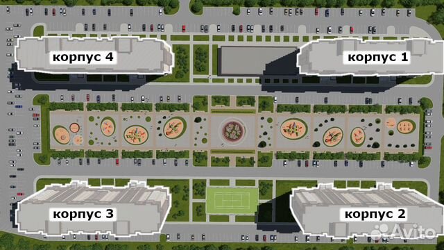2-к квартира, 52.2 м², 13/15 эт. 2-к квартира, 52.2 м², 13/15 эт.