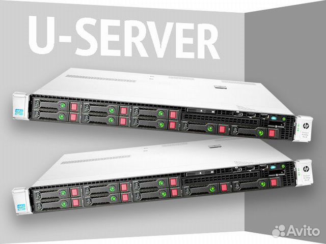 Сервер HP DL360p Gen8 8SFF 2x2667v2 64Gb 2х460W