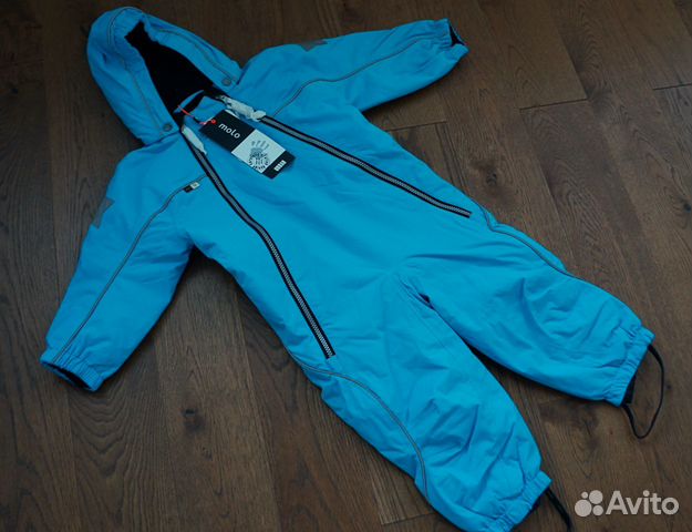 Новый зимний комбинезон Molo atomic blue р-р 92 Новый зимний комбинезон Molo atomic blue р-р 92