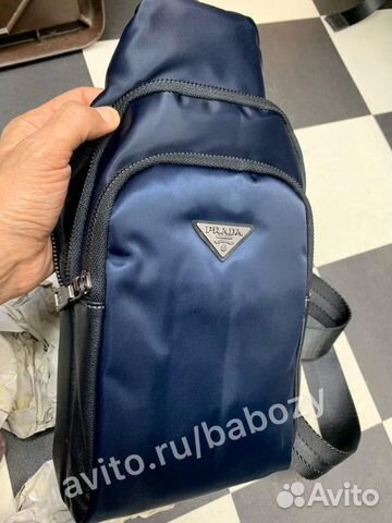 Prada мужская сумка через плечо Prada мужская сумка через плечо