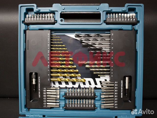 Набор расходки Makita D-31778 (104 предмета)