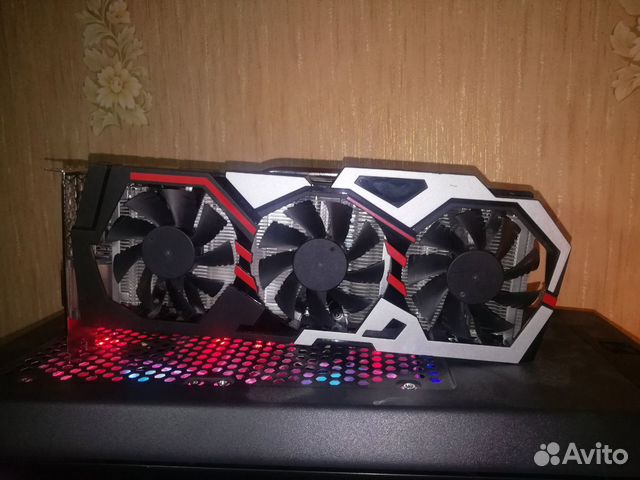 Продам видеокарту igame geforce gtx 1070 8gb 256bi