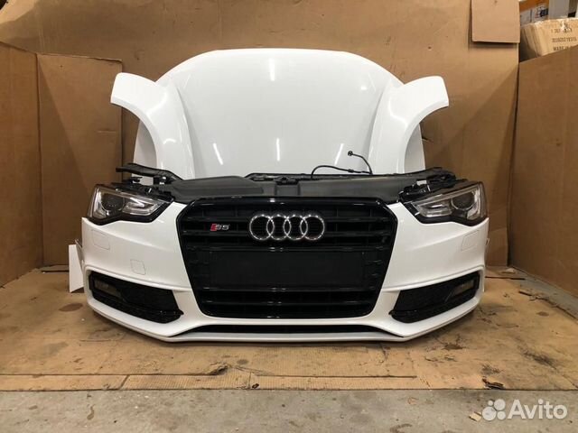 Audi a5 s5 рестайлинг ноускат капот бампер кассета