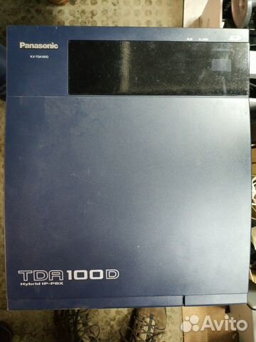 Цифровая гибридная IP-ATC Panasonic KX-TDA100DRP Цифровая гибридная IP-ATC Panasonic KX-TDA100DRP
