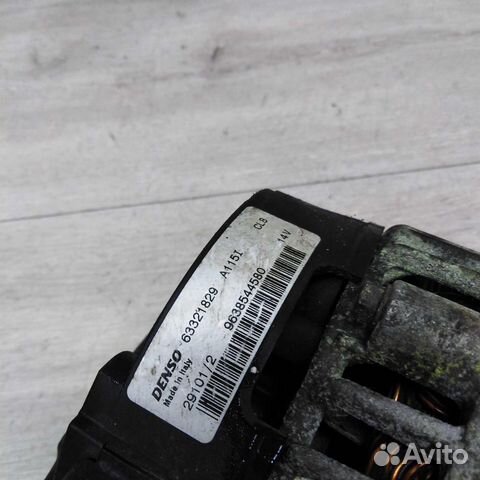 Генератор Peugeot 206 1.4 kfw Генератор Peugeot 206 1.4 kfw