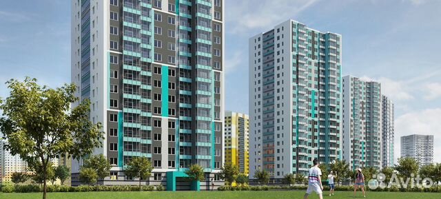 1-к квартира, 36.9 м², 4/21 эт.