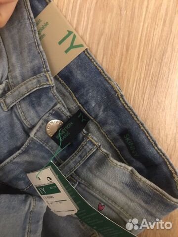 Новые джинсы Benetton Новые джинсы Benetton
