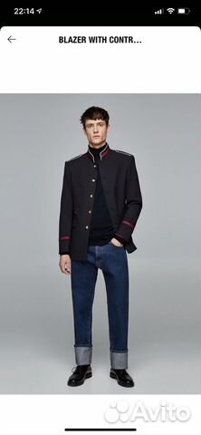 Пиджак мужской zara Пиджак мужской zara