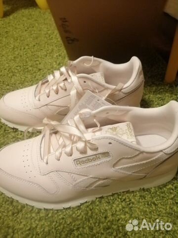 Кроссовки кожанные Reebok, оригинал, новые