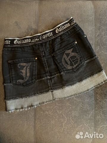 Юбка джинсовая Galliano р. 8