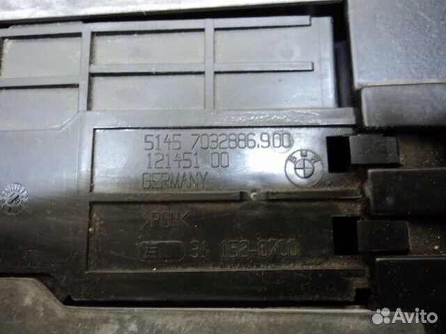 Центральная консоль BMW E65