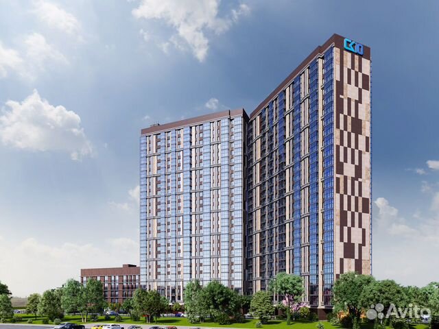 2-к квартира, 40.7 м², 12/25 эт.