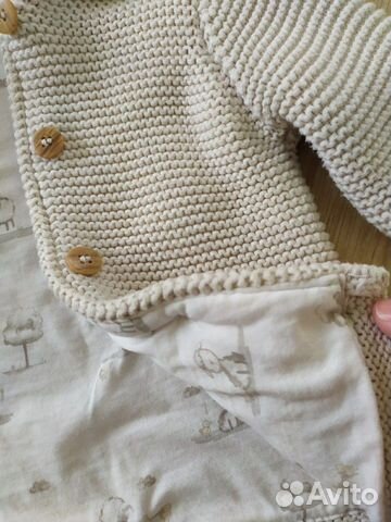 Кардиган кофта теплая mothercare 74-80 Кардиган кофта теплая mothercare 74-80