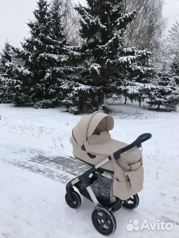 Stokke trailz beige melange коляска