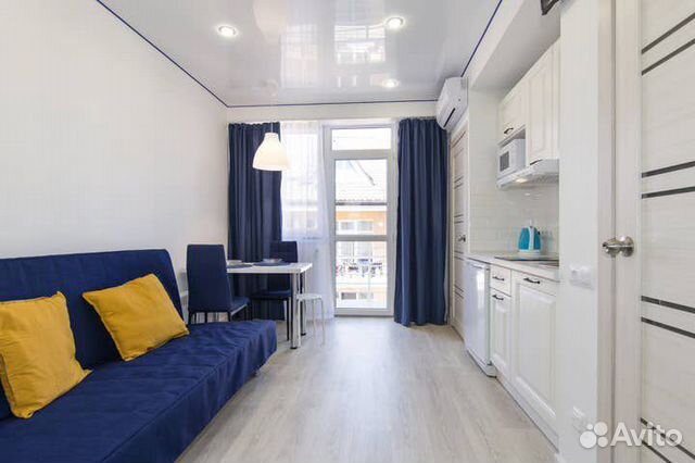 

1-к. квартира, 30 м², 2 кровати