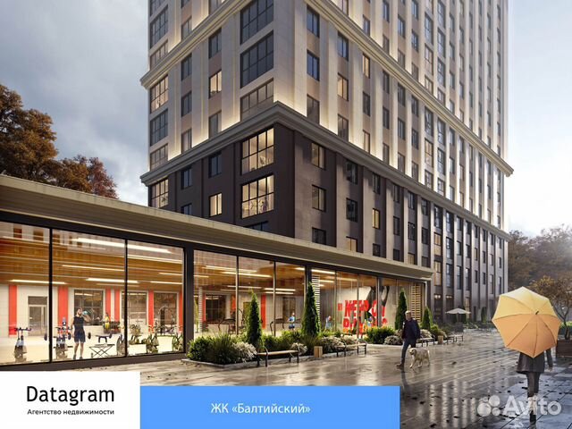 2-к квартира, 61.5 м², 4/17 эт. 2-к квартира, 61.5 м², 4/17 эт.