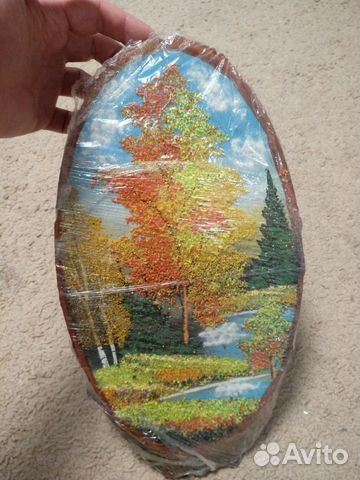 Картина мозайка дерево