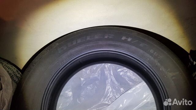 4 шины Bridgestone Dueler H/T 687 225/65/R17 101H