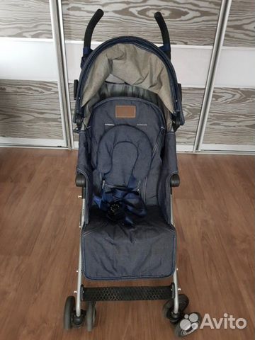 Прогулочная коляска Maclaren Quest Denim Indigo