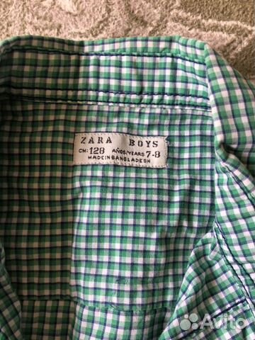 Рубашка с коротким рукавом zara Рубашка с коротким рукавом zara