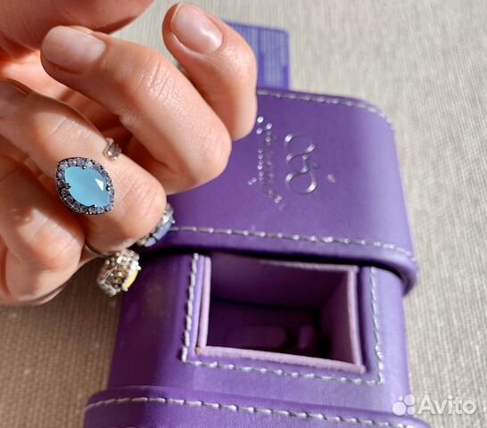 Серебряное кольцо с цветными фионитами SweetStuff