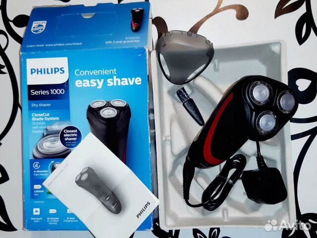Электрическая бритва philips series1000