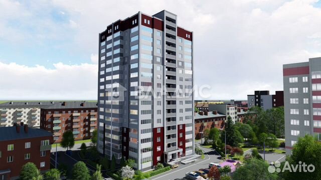 1-к квартира, 42.7 м², 8/15 эт.