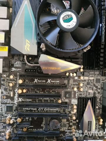 Intel Core I5 2500K+ASRock Z77 Extreme 9+16GB DDR3