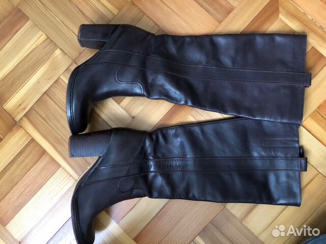 Кожаные сапоги Кожаные сапоги