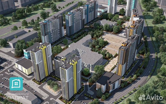 1-к квартира, 30.7 м², 13/25 эт.