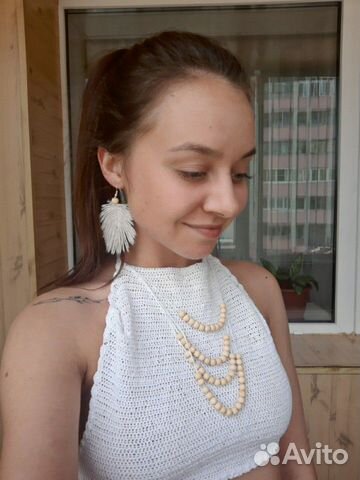Серьги ручной работы