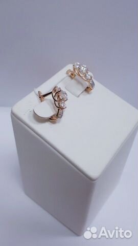 Серьги из золота 585 пробы