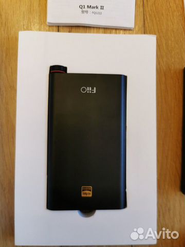 Усилитель цап FiiO Q1 Mark II + кожаный чехол