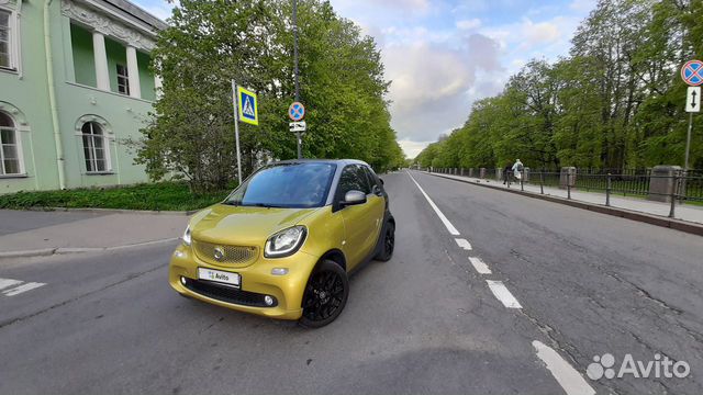 Smart Fortwo 0.9 AMT, 2016, 48 000 км