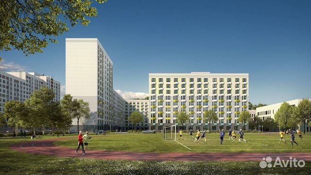 2-к квартира, 68.6 м², 5/25 эт.