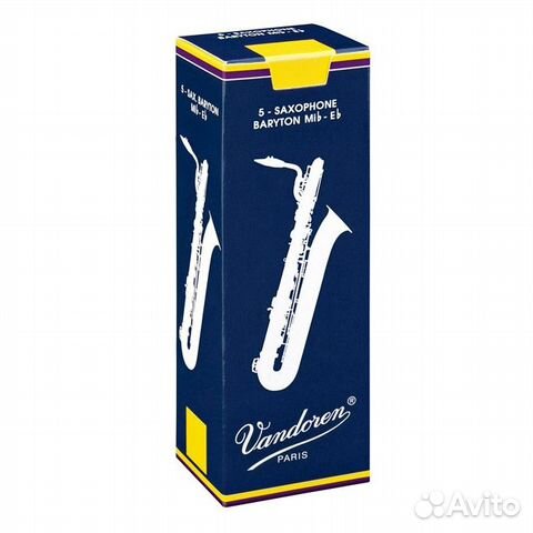 Трости для баритон саксофона Vandoren Traditional