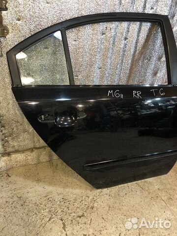 Дверь задняя правая черная Kia Magentis 2 2008 год Дверь задняя правая черная Kia Magentis 2 2008 год