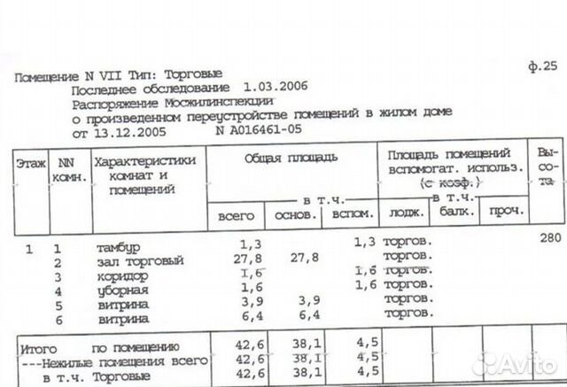 Своб. назнач. (аренда) 43м² Москва, сао, р-н Хорош Своб. назнач. (аренда) 43м² Москва, сао, р-н Хорош