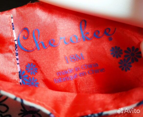 Платье для девочки Cherokee (86-92) Платье для девочки Cherokee (86-92)