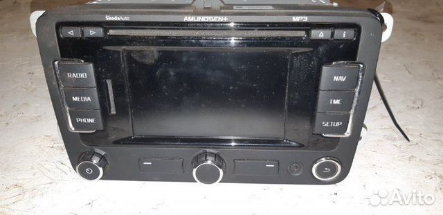 Магнитола Шкода Ети Октавия А5 суперб