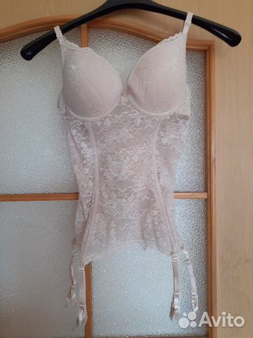 Корсет с подвязками для чулок