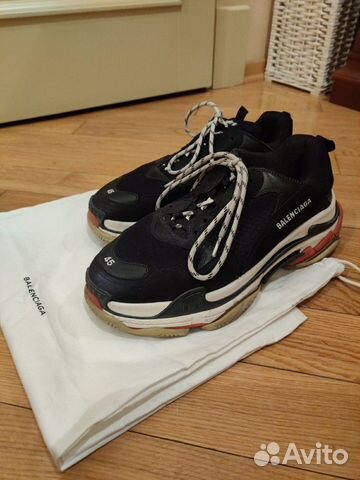 Balenciaga Triple S Clear Sole (оригинал) Balenciaga Triple S Clear Sole (оригинал)