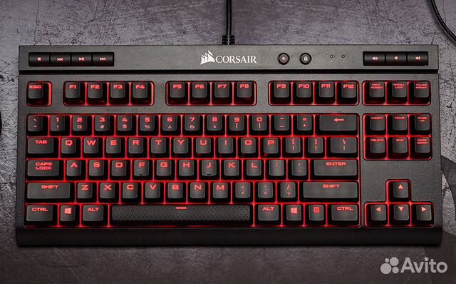 Клавиатура Corsair K63 red Клавиатура Corsair K63 red