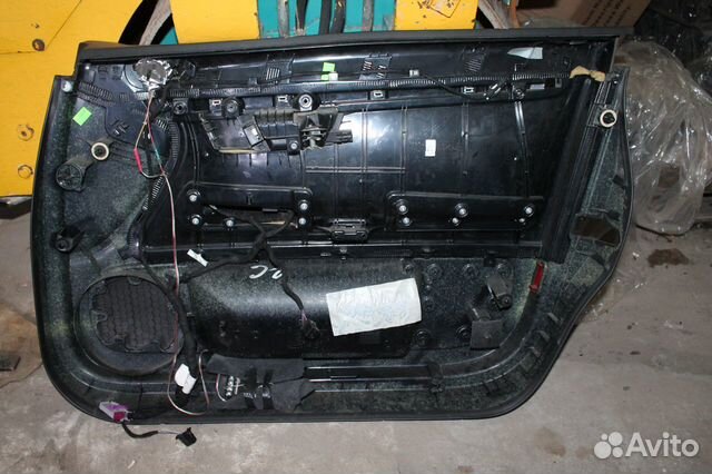 Обшивка двери передняя левая audi A4 B6 00-04