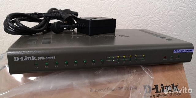 Шлюз D-Link DVG-6008S