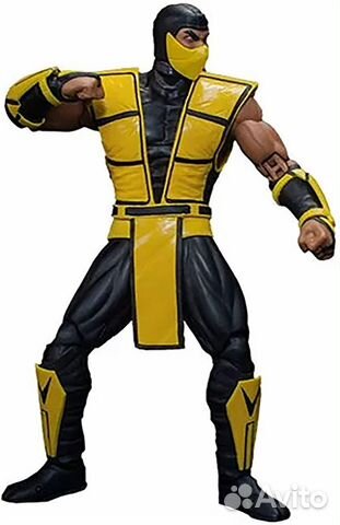 Эксклюзивная фигурка Scorpion Mortal Kombat. 1/12