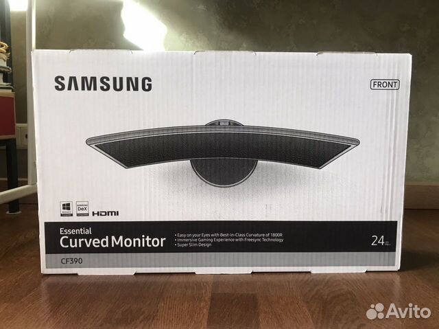 Монитор Samsung Curved CF390 24’ Монитор Samsung Curved CF390 24’
