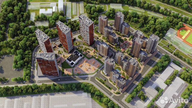 1-к квартира, 34 м², 14/31 эт.